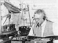 Reginald Aubrey FESSENDEN (1860-1932), ce Canadien qui diffusa de sa station de Brant Rock (Massachusset, Etats-Unis), le 24 decembre 1906, le premier programme de radiophonie.